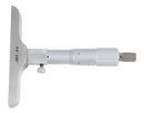 0-6'' by 4'' Base Depth Micrometer, 0.001'' Resolution, 6 Rods, 2025-4201