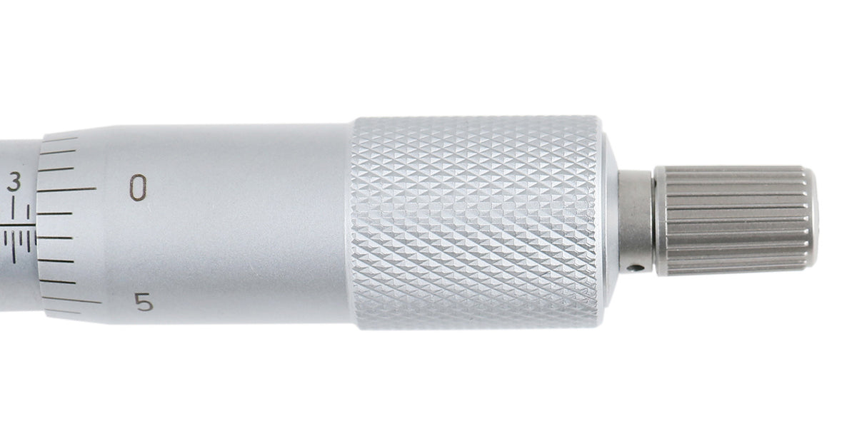 0-6'' by 4'' Base Depth Micrometer, 0.001'' Resolution, 6 Rods, 2025-4201