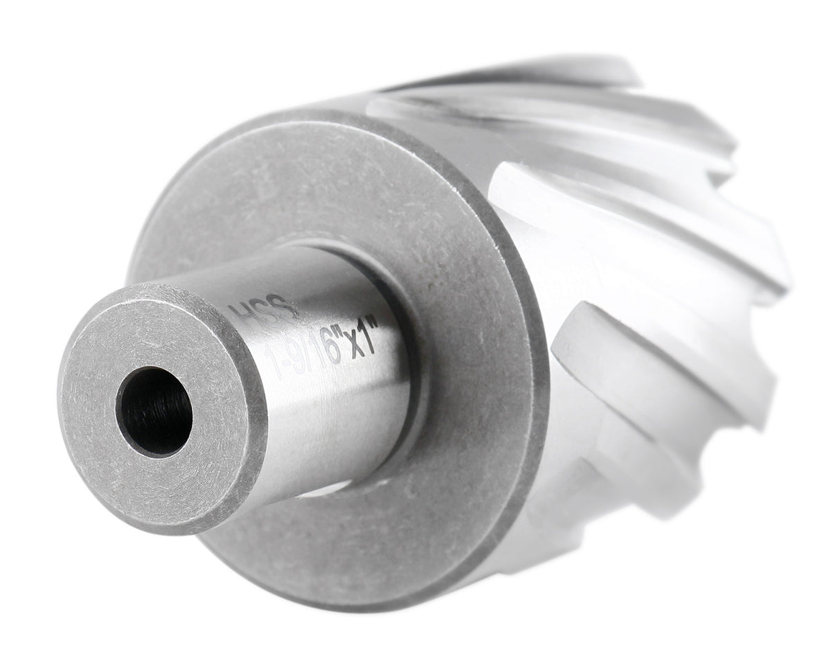 1-9/16'' Cutting Dia, 1'' Cutting Depth, H.S.S. Annular Cutter with 3/4'' Weldon Shank, 2080-2030