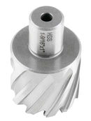 1-9/16'' Cutting Dia, 1'' Cutting Depth, H.S.S. Annular Cutter with 3/4'' Weldon Shank, 2080-2030