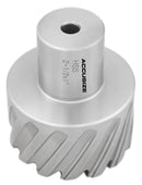 Fraises annulaires H.S.S. de 1" Profondeur de coupe, avec tige Weldon 3/4" ou 1-1/4 po, Ground CBN, ANSI STANDARD