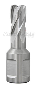 Fraises annulaires H.S.S. de 1" Profondeur de coupe, avec tige Weldon 3/4" ou 1-1/4 po, Ground CBN, ANSI STANDARD