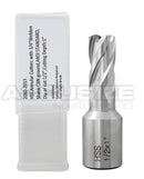 Fraises annulaires H.S.S. de 1" Profondeur de coupe, avec tige Weldon 3/4" ou 1-1/4 po, Ground CBN, ANSI STANDARD