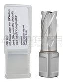 Fraises annulaires H.S.S. de 1" Profondeur de coupe, avec tige Weldon 3/4" ou 1-1/4 po, Ground CBN, ANSI STANDARD