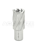 Fraises annulaires H.S.S. de 1" Profondeur de coupe, avec tige Weldon 3/4" ou 1-1/4 po, Ground CBN, ANSI STANDARD