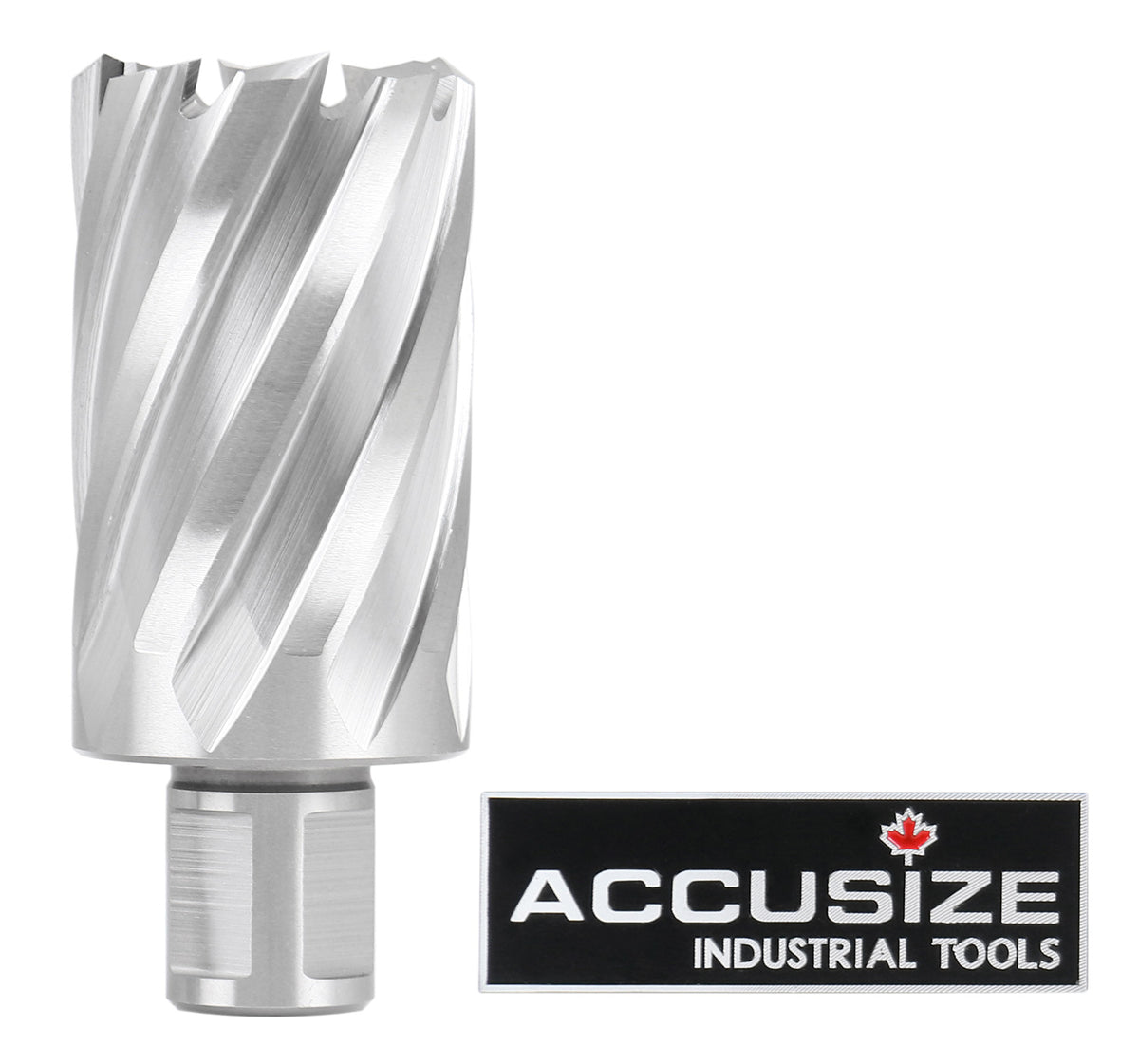 1-7/16'' Cutting Dia, 3/4'' Weldon Shank, 2'' Cutting Depth H.S.S. Annular Cutters, 2081-2028