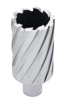 Fraises annulaires H.S.S. de 2" Profondeur de coupe avec tige Weldon 3/4" ou 1-1/4 po, sol CBN, norme ANSI