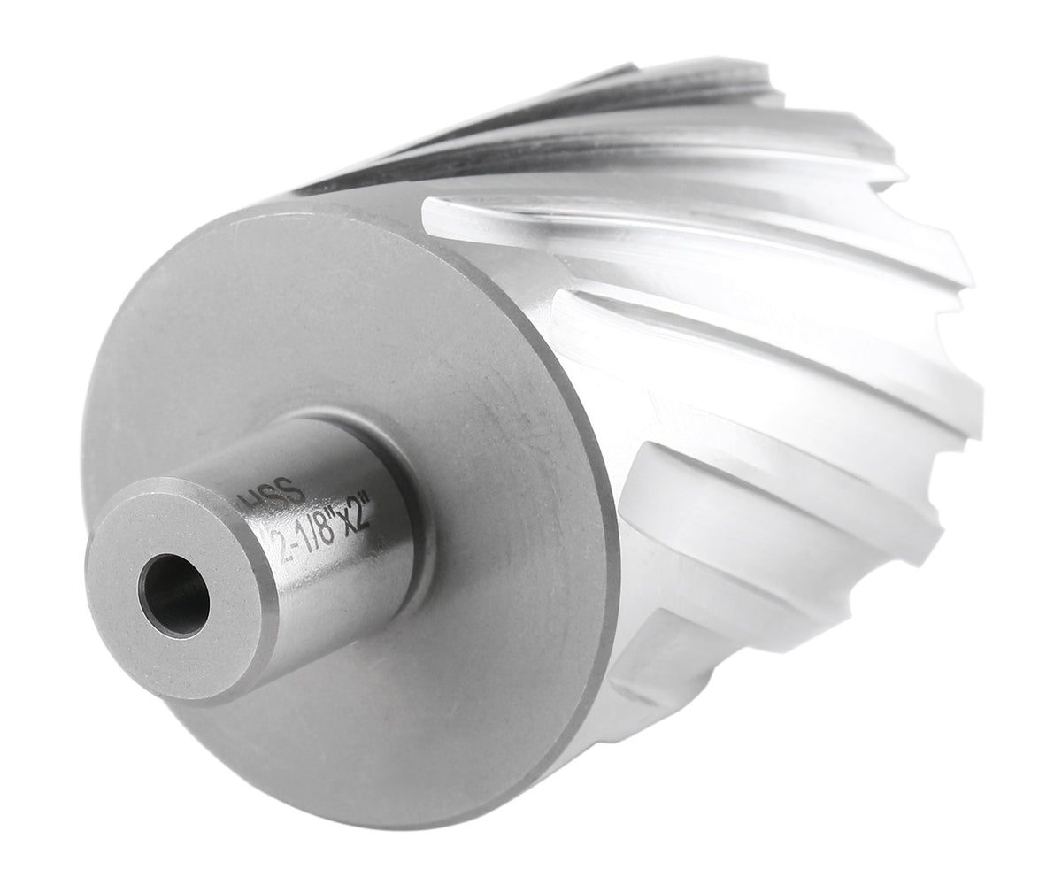 2-1/8'' Cutting Dia, 3/4'' Weldon Shank, 2'' Cutting Depth H.S.S. Annular Cutters, 2081-2039