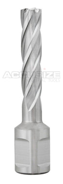 Fraises annulaires H.S.S. de 2" Profondeur de coupe avec tige Weldon 3/4" ou 1-1/4 po, sol CBN, norme ANSI