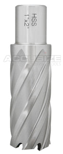 Fraises annulaires H.S.S. de 2" Profondeur de coupe avec tige Weldon 3/4" ou 1-1/4 po, sol CBN, norme ANSI