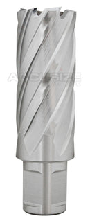 Fraises annulaires H.S.S. de 2" Profondeur de coupe avec tige Weldon 3/4" ou 1-1/4 po, sol CBN, norme ANSI