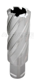 Fraises annulaires H.S.S. de 2" Profondeur de coupe avec tige Weldon 3/4" ou 1-1/4 po, sol CBN, norme ANSI