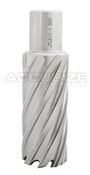 Fraises annulaires H.S.S. de 2" Profondeur de coupe avec tige Weldon 3/4" ou 1-1/4 po, sol CBN, norme ANSI