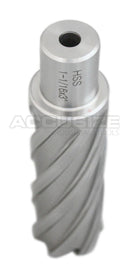 3" Cutting Depth, H.S.S. Annular Cutters with 3/4" Weldon Shank, CBN Ground, ANSI Standard