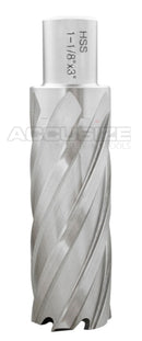 3" Cutting Depth, H.S.S. Annular Cutters with 3/4" Weldon Shank, CBN Ground, ANSI Standard