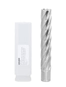 Accusize Industrial Tools 13/16" Cutting Dia x 4" Cutting Depth with 3/4" Weldon Shank High Speed Steel Slugger Cutter, CBN Ground, 2084-2018