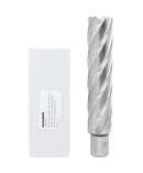 Accusize Industrial Tools 1" Cutting Dia x 4" Cutting Depth with 3/4" Weldon Shank High Speed Steel Slugger Cutter, CBN Ground, 2084-2021