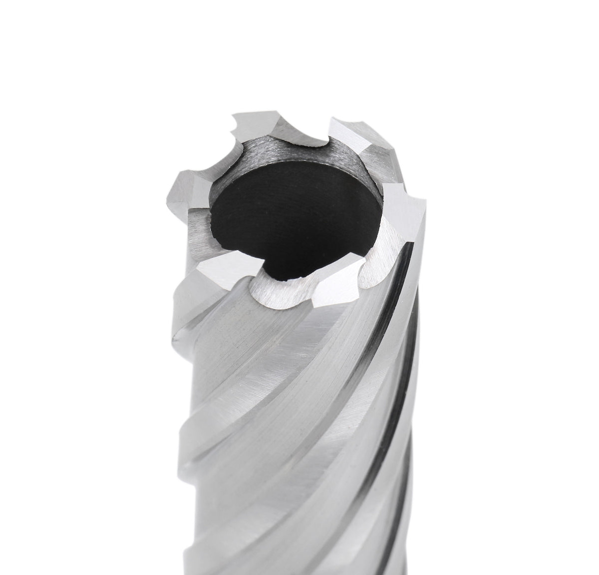 Accusize Industrial Tools 1" Cutting Dia x 4" Cutting Depth with 3/4" Weldon Shank High Speed Steel Slugger Cutter, CBN Ground, 2084-2021