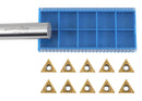 Carbide Inserts, TCMT, TiN / CVD Coated, 10 PCS/SET