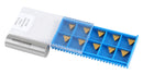 TPG, TiN Coated Carbide Inserts, 10 Pcs/Set