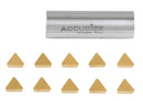 TPG, TiN Coated Carbide Inserts, 10 Pcs/Set