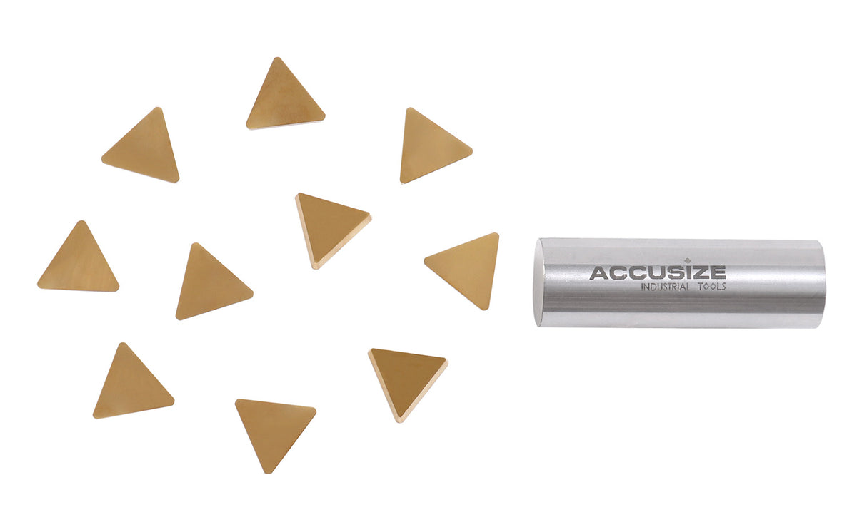 TPU, inserts en carbure revêtus de Tin, 10 pièces/set