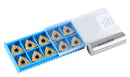 WNMG432 Inserts en carbure, revêtus de Tin, 10 Pcs/Set