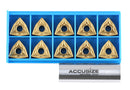 WNMG432 Inserts en carbure, revêtus de Tin, 10 Pcs/Set