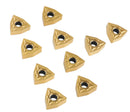 WNMG432 Inserts en carbure, revêtus de Tin, 10 Pcs/Set
