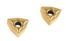 WNMG432 Inserts en carbure, revêtus de Tin, 10 Pcs/Set