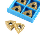 WNMG432 Inserts en carbure, revêtus de Tin, 10 Pcs/Set