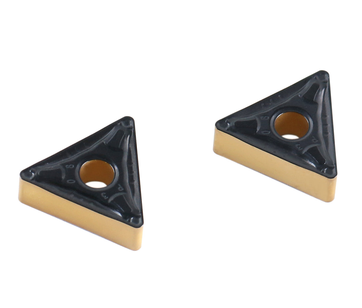 TNMG Carbide Inserts, CVD Coated, Black/Yellow, 10 ps/box