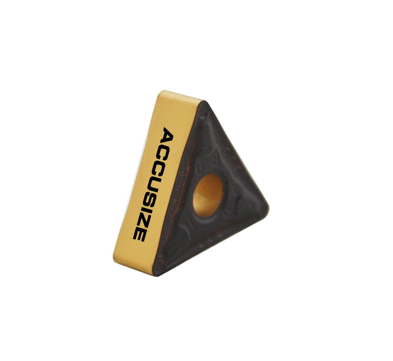 Inserts carbure, Revêtement CVD, TCMT, Noir/Jaune, 10 ps/boîte