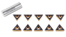 Carbide inserts, CVD Coating, TCMT, Black/Yellow, 10 ps/box