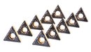 Carbide inserts, CVD Coating, TCMT, Black/Yellow, 10 ps/box