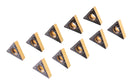 Carbide inserts, CVD Coating, TCMT, Black/Yellow, 10 ps/box