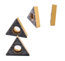 Carbide inserts, CVD Coating, TCMT, Black/Yellow, 10 ps/box
