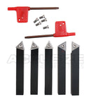 Lot de 5 outils de tournage indexables