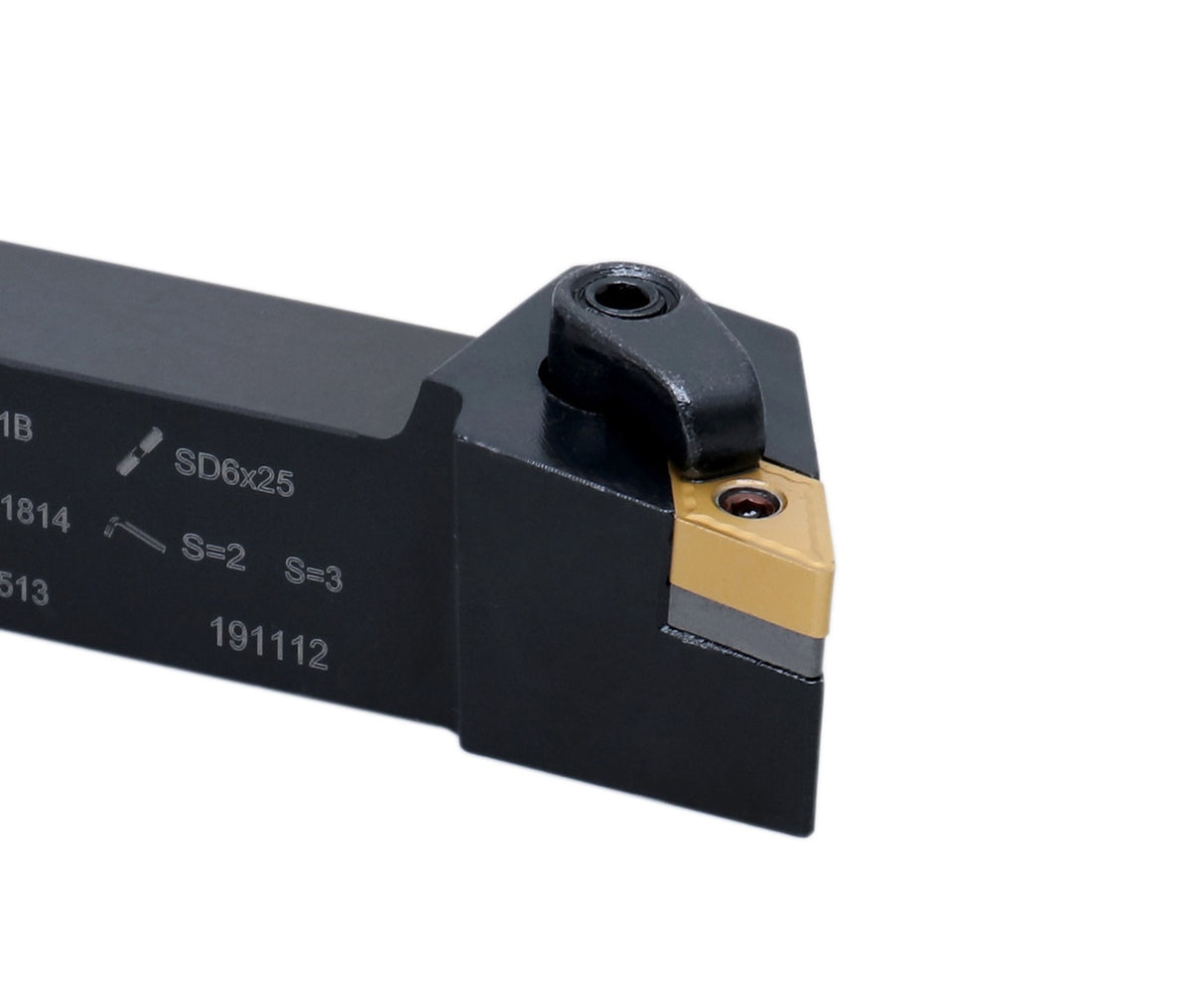 Porte-outils MDJN R/L, avec inserts DNMG, Droite et Gauche