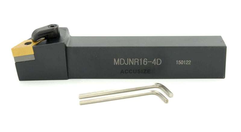Porte-outils MDJN R/L avec inserts en carbure supplémentaires DNMG-432