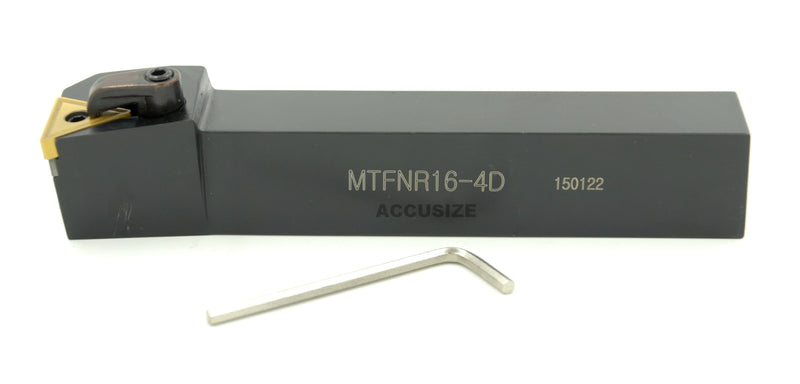 Porte-outils MTFN R/L avec 10 inserts en carbure TNMG