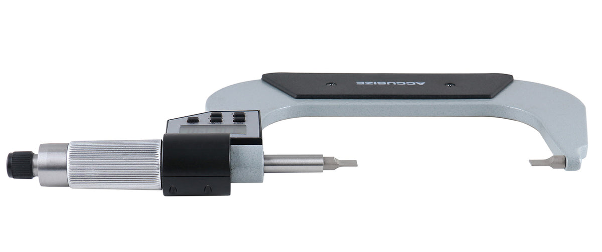 3-4'' by 0.00005'' Blade Electronic Digital Micrometer Abs/Inc Interchangeable, 2312-4010