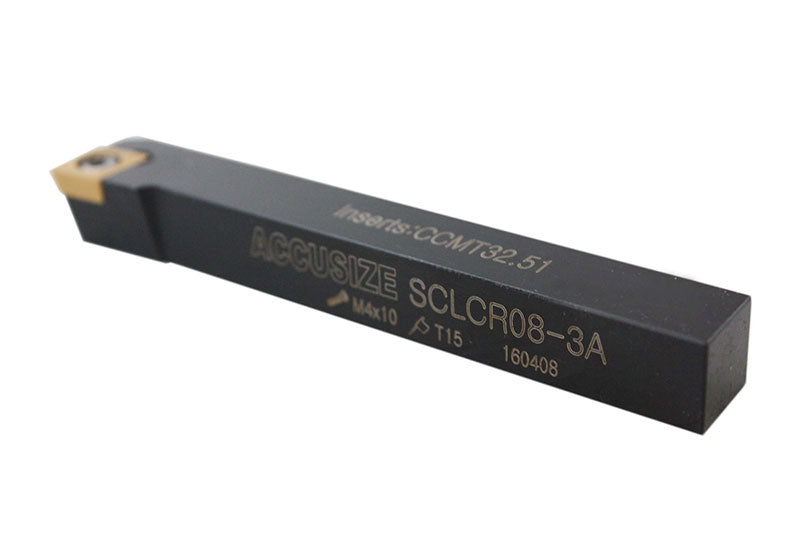 Porte-outils SCLC R/L avec Extra 10 inserts en carbure CCMT avec revêtement CVD