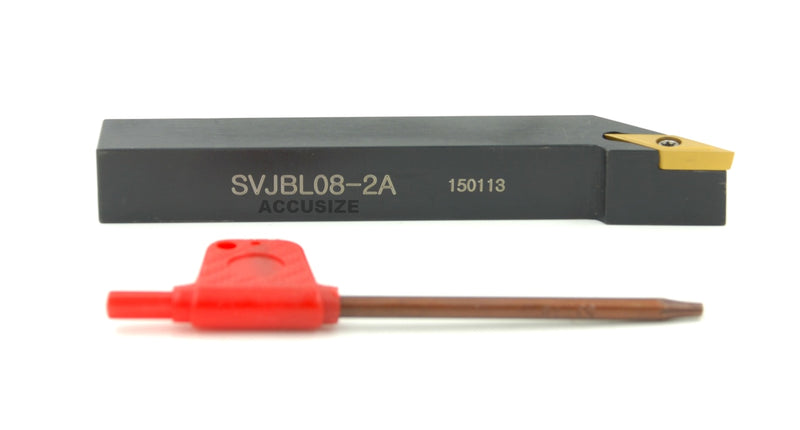 Porte-outils SVJB R/L avec inserts VBMT