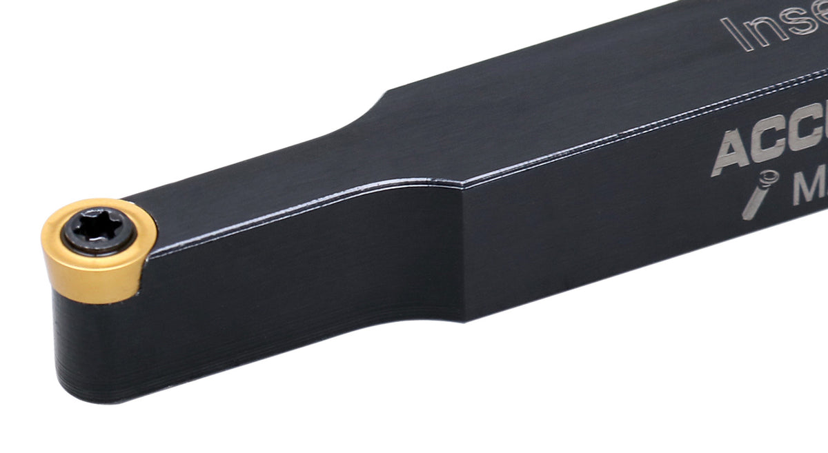 3/8 by 4'' Srdcn Indexable Toolholder for Rcmt220 Inserts, 2376-0006