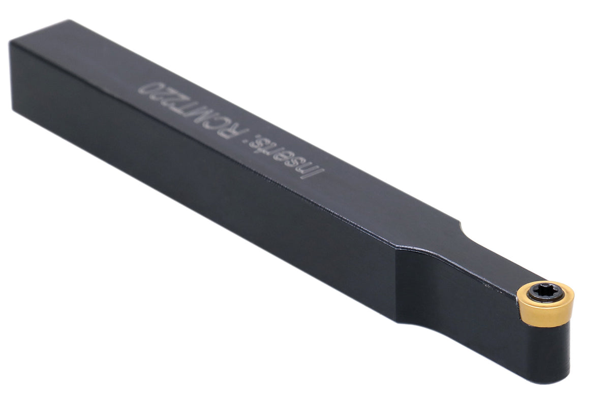3/8 by 4'' Srdcn Indexable Toolholder for Rcmt220 Inserts, 2376-0006