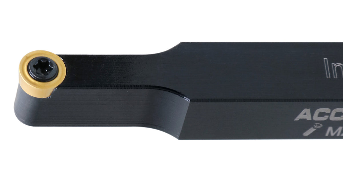 3/8 by 4'' Srdcn Indexable Toolholder for Rcmt220 Inserts, 2376-0006