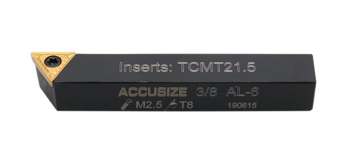 3/8'' 5 Pc Indexable Turning Tool Set, 2380-5062