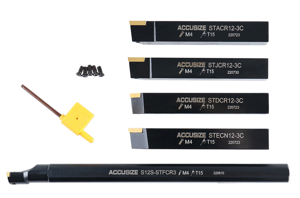 "4+1" Pc Mini Tool Holder and Boring Bar Set