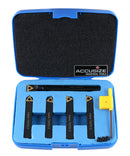 3/8" 5ps/set Indexable Turning Tool Set (4Ps turning + 1 PC boring), 2386-0038